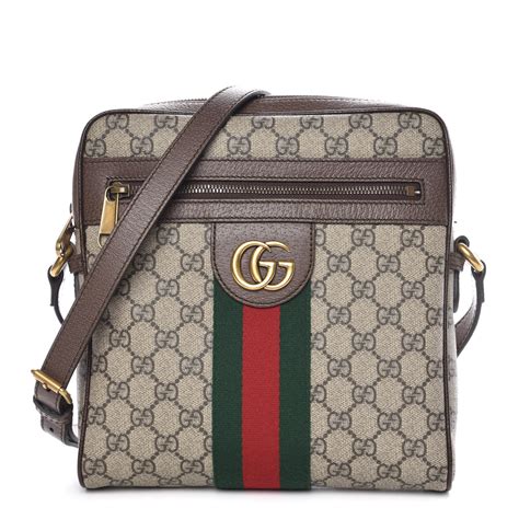 gg supreme small messenger bag replica|authentic gucci messenger bag.